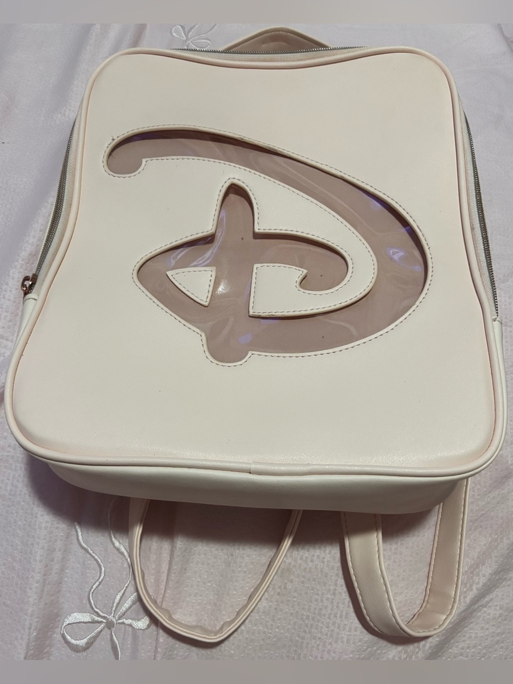 Pink Disney Logo Loungefly